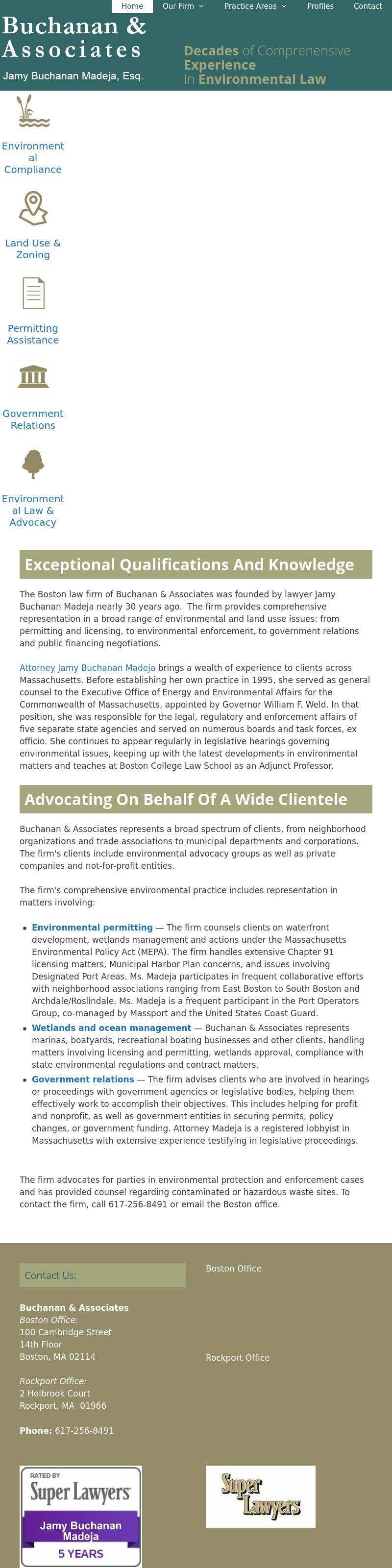 Buchanan & Associates - Boston MA Lawyers