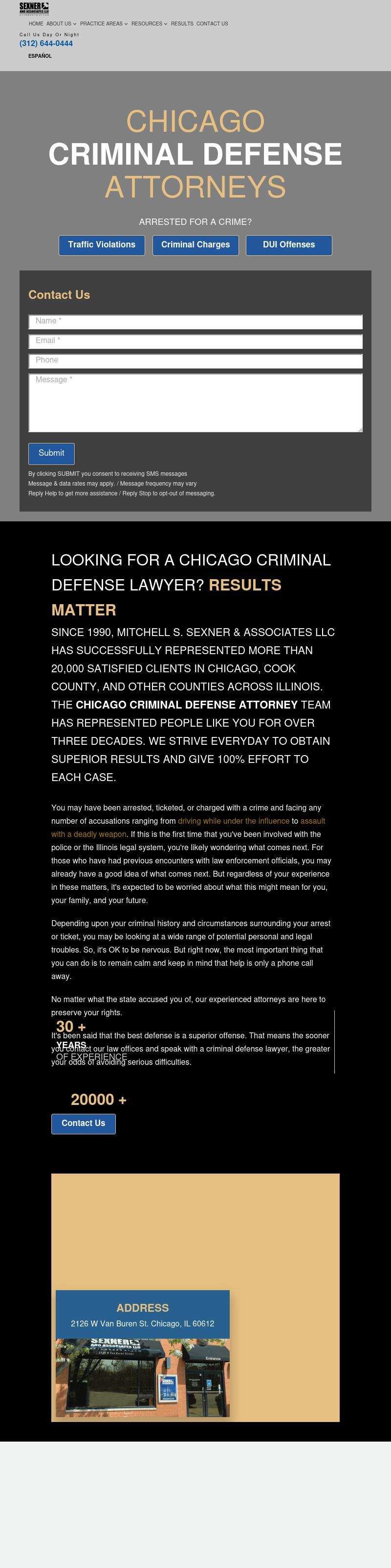 Mitchell S. Sexner & Associates LLC - Chicago IL Lawyers