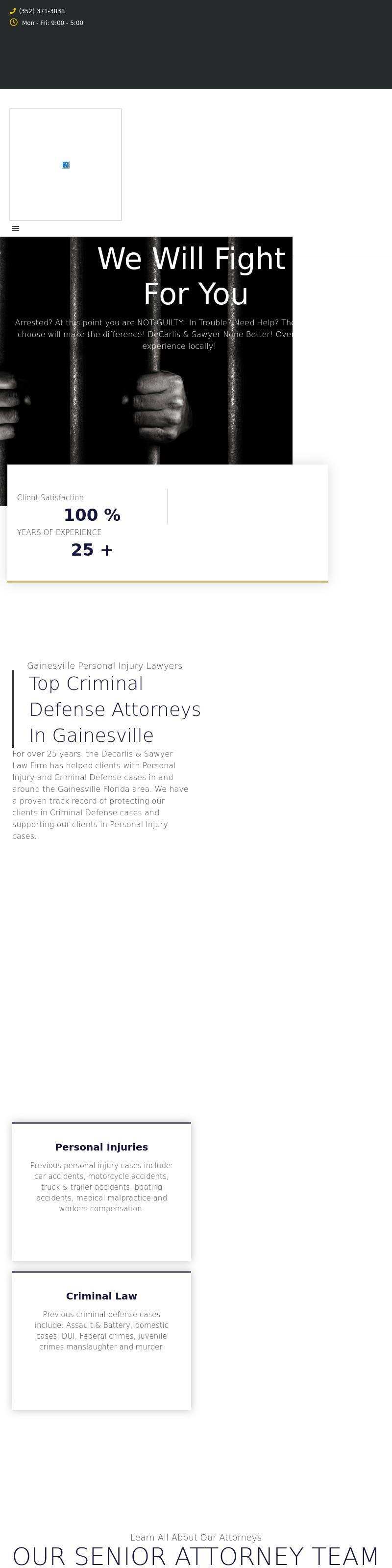 DeCarlis & Sawyer - Gainesville FL Lawyers