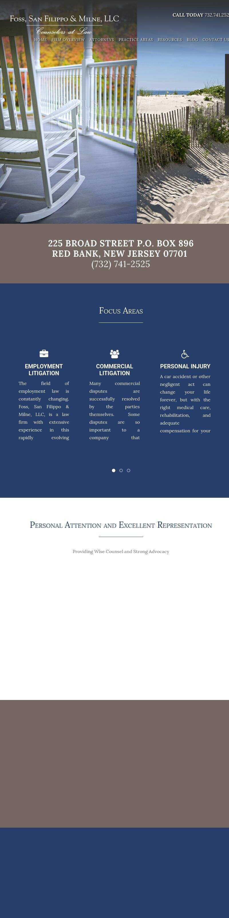 Foss, San Filippo & Milne, LLC - Red Bank NJ Lawyers