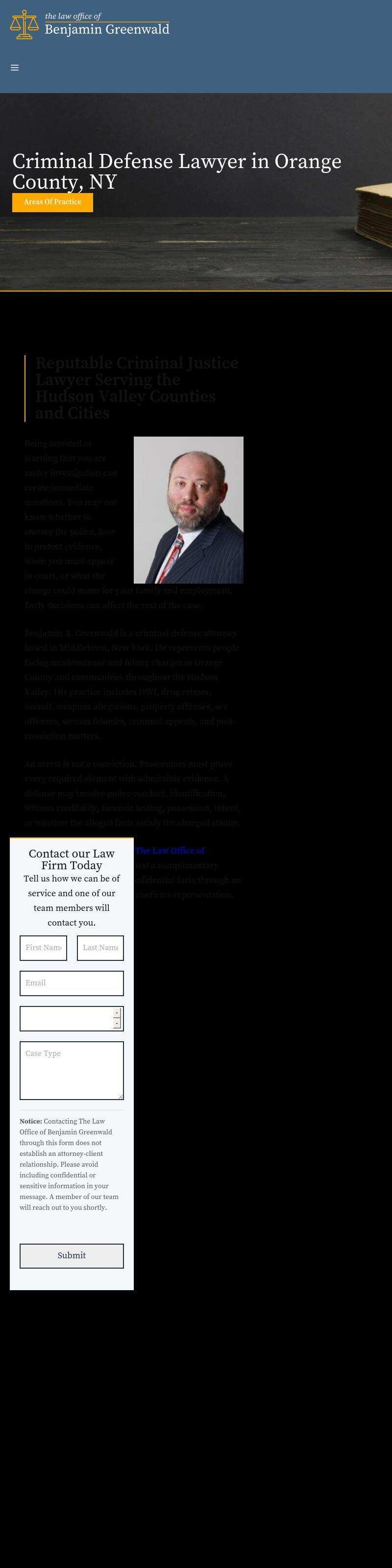 Gary Greenwald and Partners P.C. - Poughkeepsie NY Lawyers