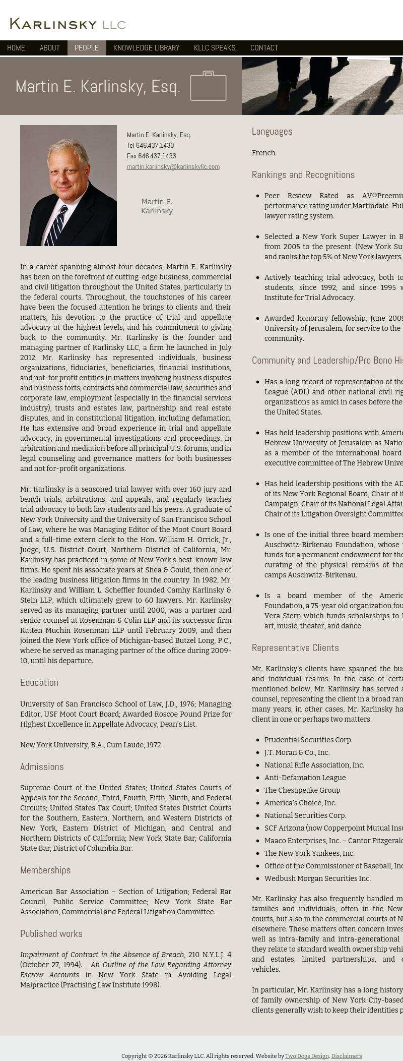 Karlinsky LLC - New York NY Lawyers