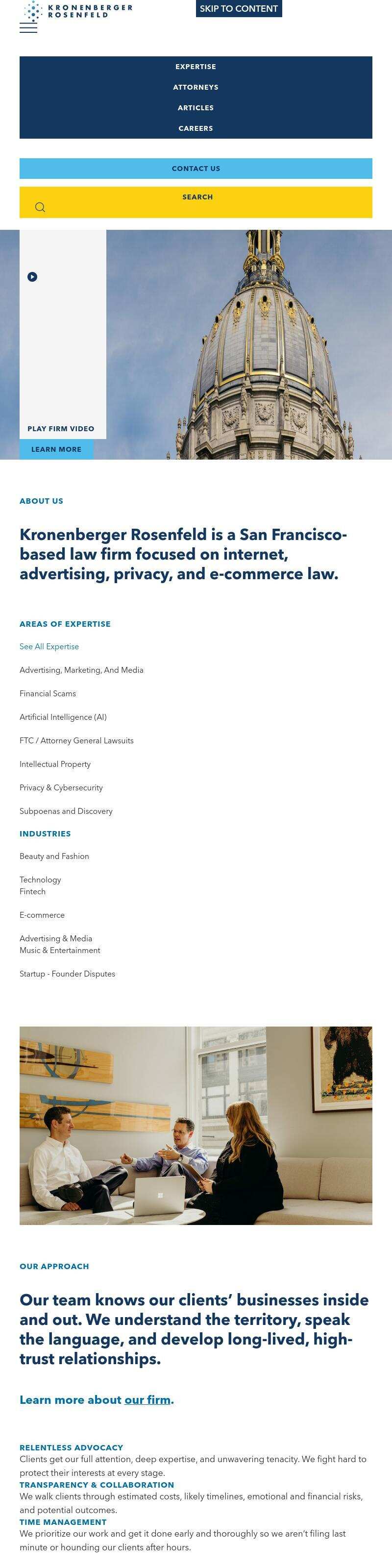 Kronenberger Rosenfeld, LLP - San Francisco CA Lawyers