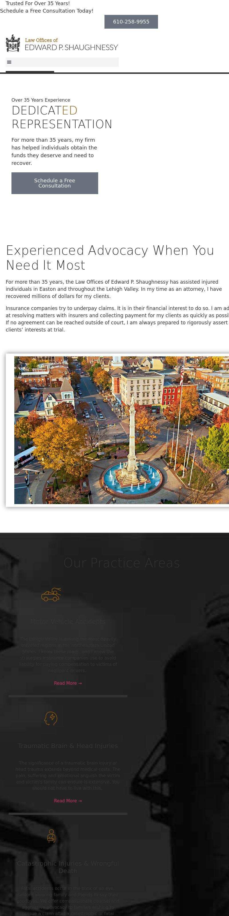 Law Offices of Edward P. Shaughnessy - Bethlehem PA Lawyers
