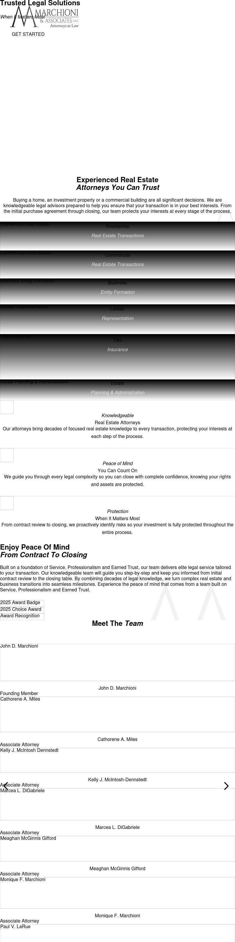Marchioni & Associates LLC - Rochester NY Lawyers