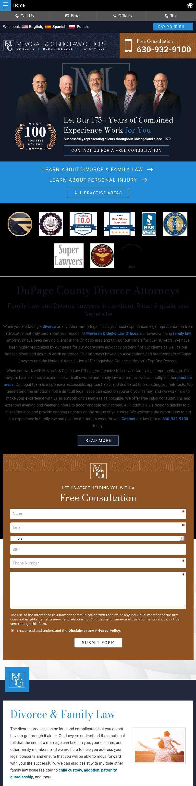Mevorah Law Offices LLC - Chicago IL Lawyers