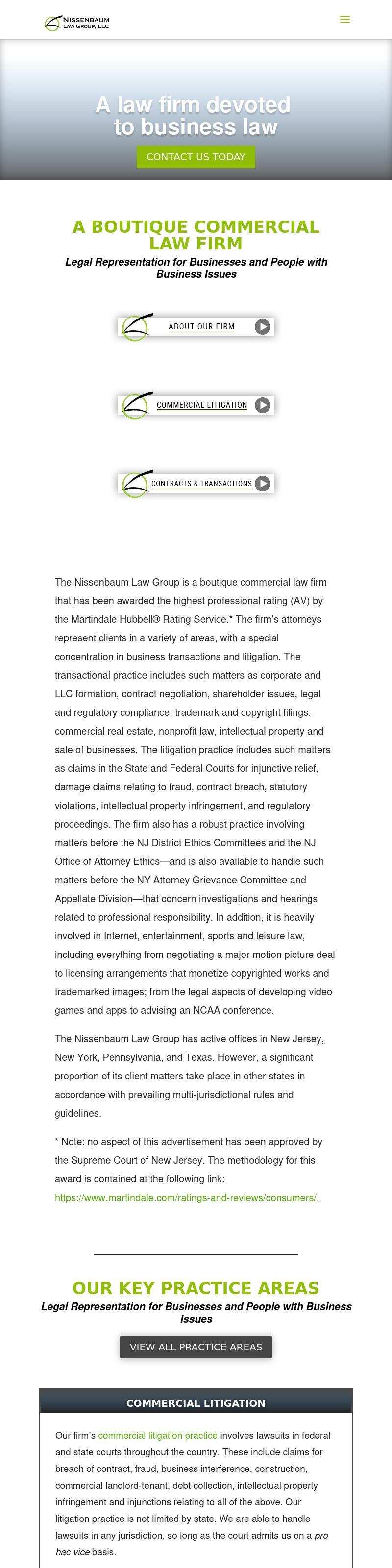 Nissenbaum Law Group, LLC - New York NY Lawyers
