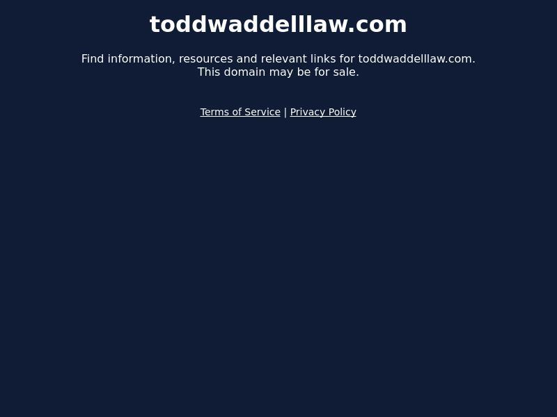 R. Todd Waddell Law - Oklahoma City OK Lawyers