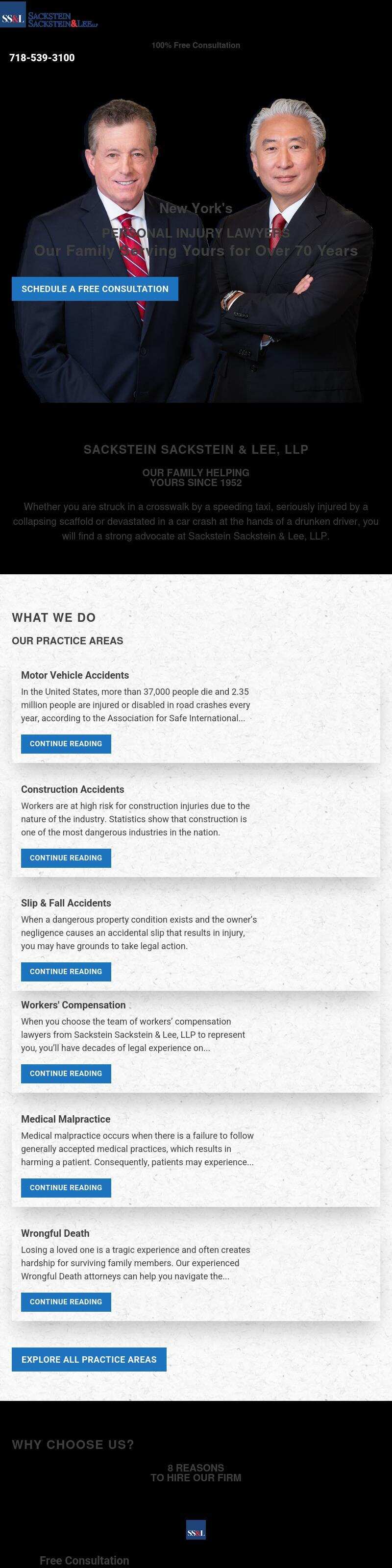 Sackstein, Sackstein & Lee, LLP - Flushing NY Lawyers