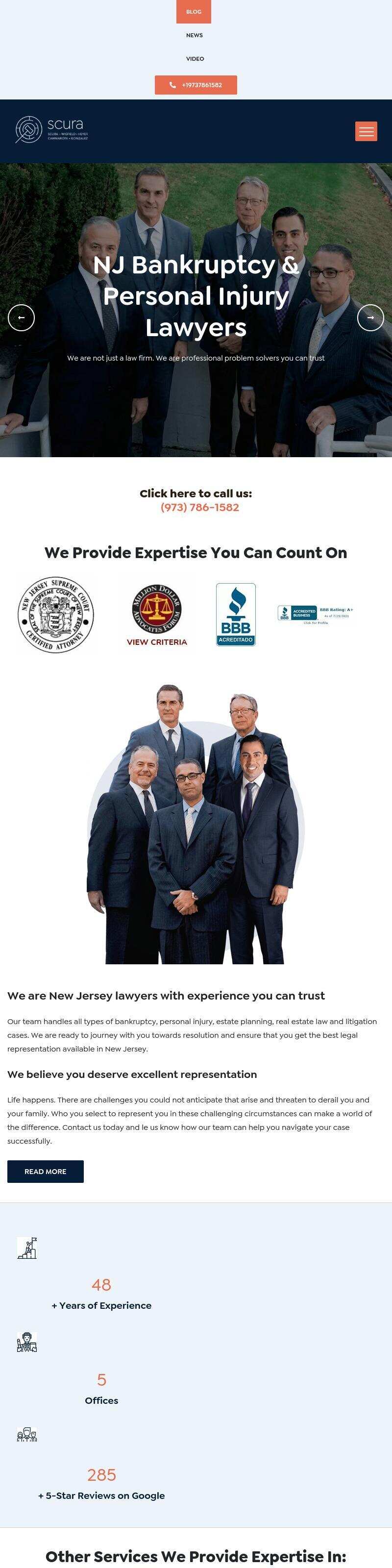 Scura, Wigfield, Heyer & Stevens, LLP - Wayne NJ Lawyers