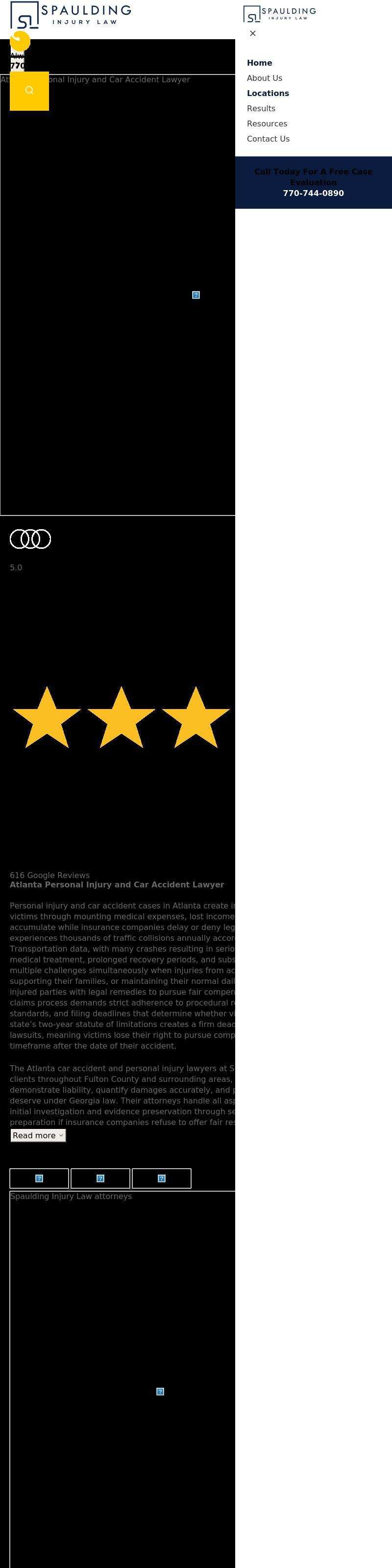 Spaulding Injury Law - Atlanta GA Lawyers