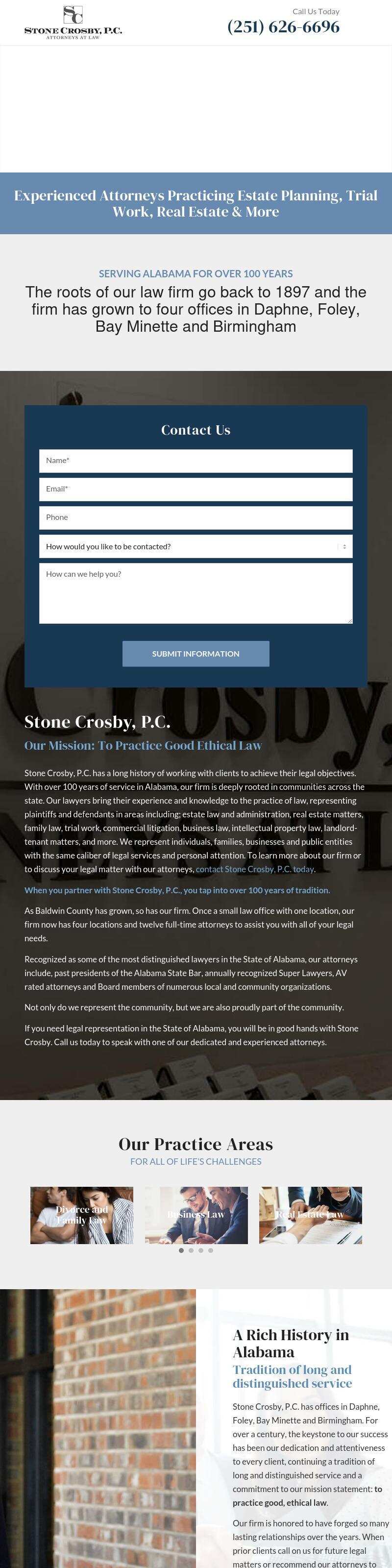 Stone, Granade & Crosby, P.C. - Bay Minette AL Lawyers