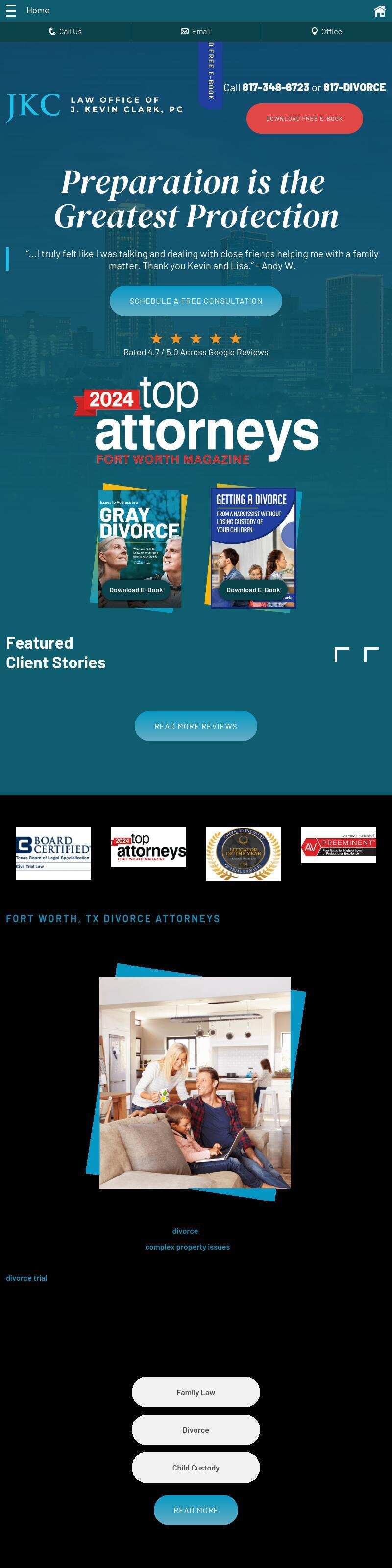 The Law Office of J. Kevin Clark P.C. - Fort Worth TX Lawyers