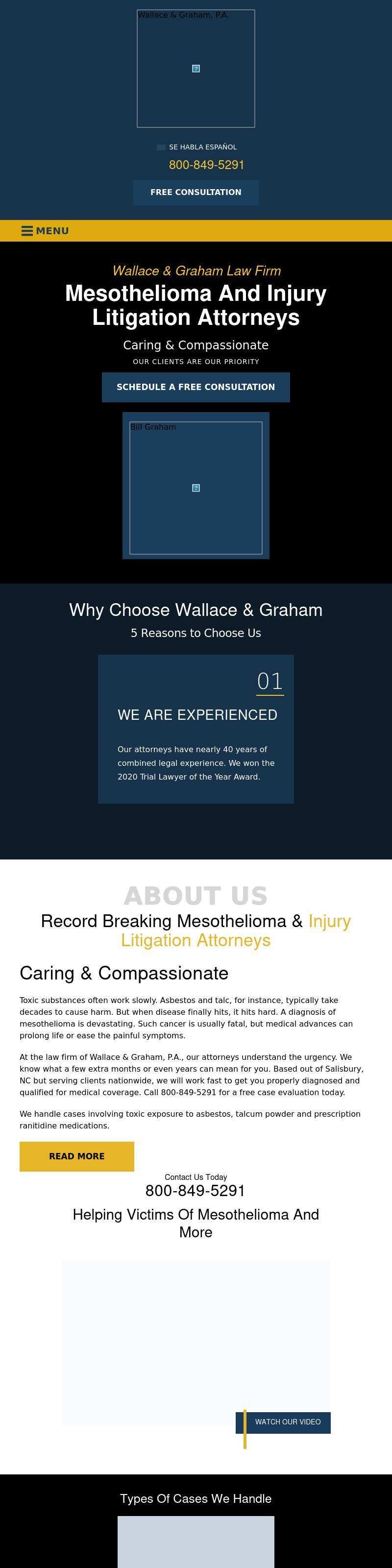 The Law Offices of Wallace & Graham - Salisbury NC Lawyers