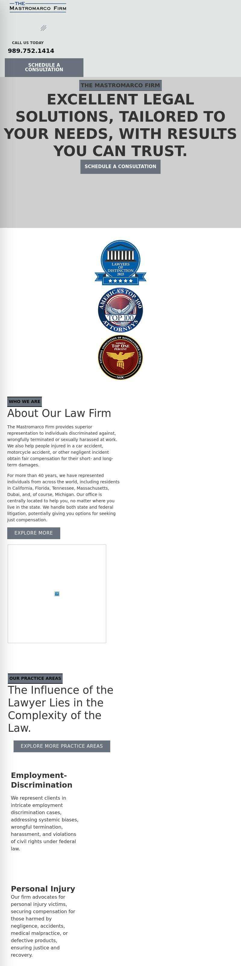 The Mastromarco Firm, A Professional Corporation - Saginaw MI Lawyers