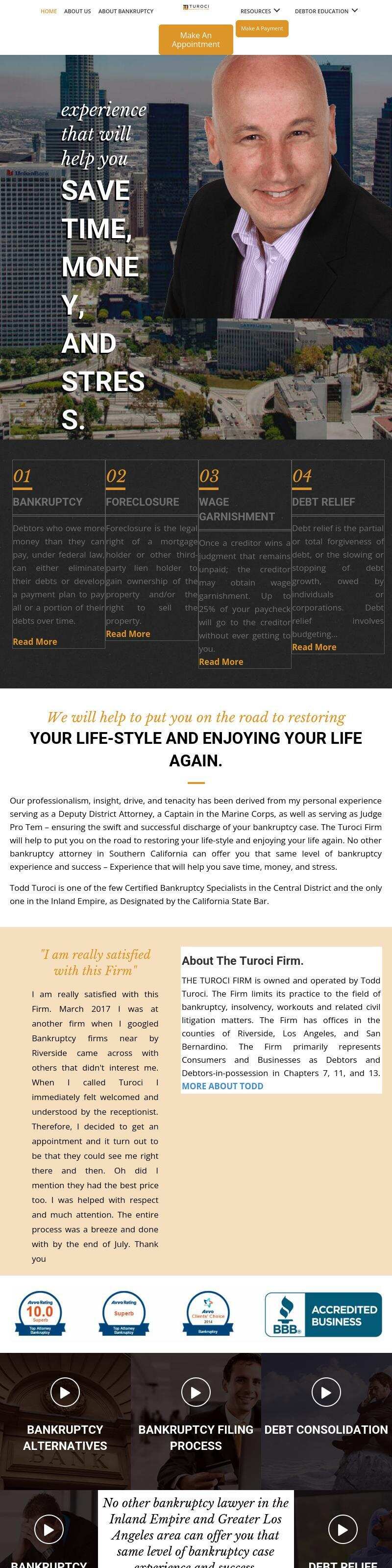 The Turoci Bankruptcy Firm - Los Angeles CA Lawyers